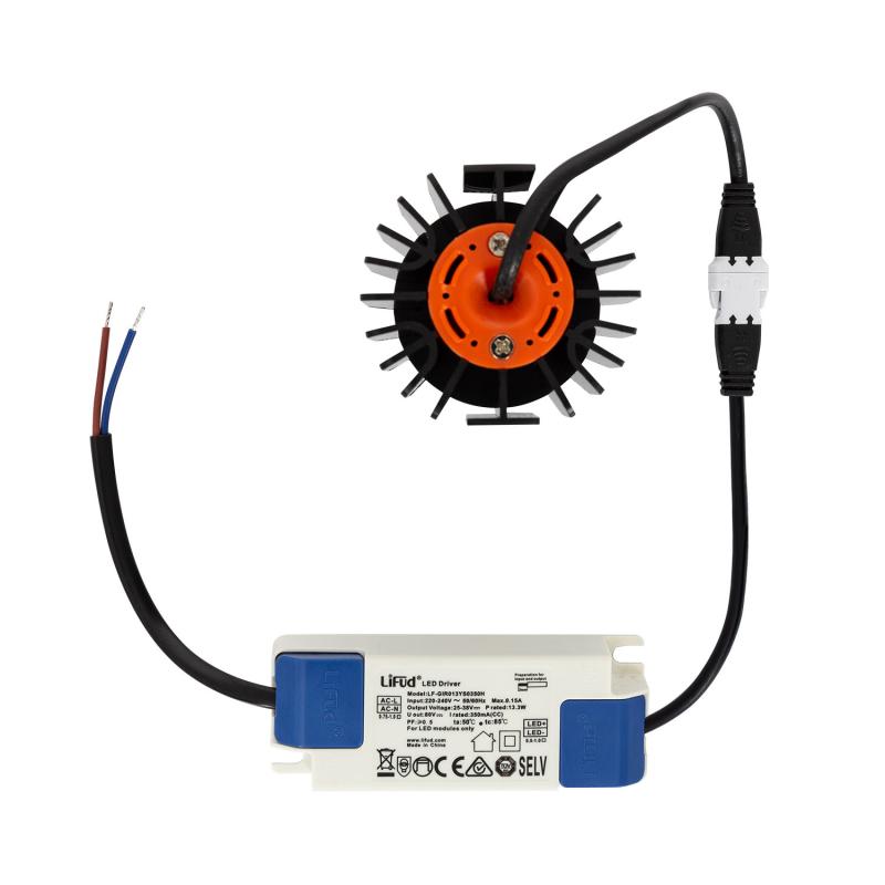 Image of Round 15W 55º LED Module for MR16/GU10 Downlight Bezels