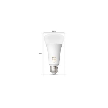 Image of PHILIPS Hue 13W Colour Selectable Smart LED GLS Bulb