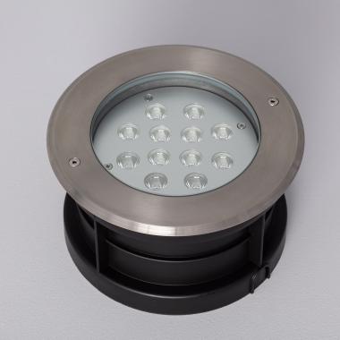 Image of 12W LED Recessed Ground Light IP67