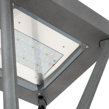 Image of Aventino Square 40W LED Street Light LUMILEDS PHILIPS Xitanium 120ºx120º Symmetric
