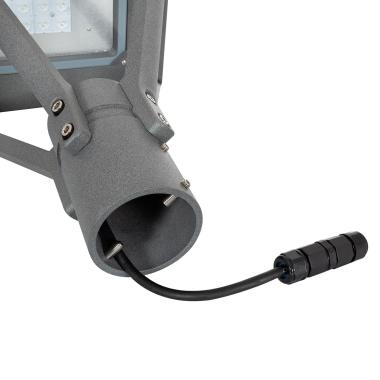 Image of Aventino Square 40W LED Street Light LUMILEDS PHILIPS Xitanium 120ºx120º Symmetric