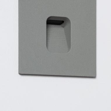 Image of Edit Grasset LED Square Recessed Wall Light