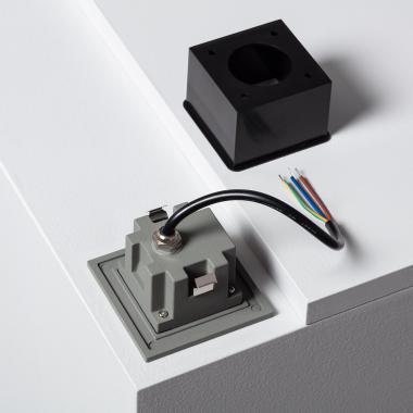 Image of Edit Grasset LED Square Recessed Wall Light
