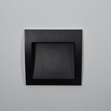 Image of Edit Natt 4W LED Outdoor Square Recessed Wall Light
