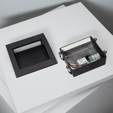 Image of Edit Natt 4W LED Outdoor Square Recessed Wall Light