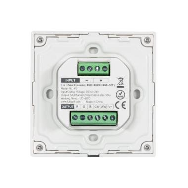 Image of MiBoxer P3 RF Tactile Dimmer Controller for 12/24V DC RGB/RGBW/RGB+CCT LED