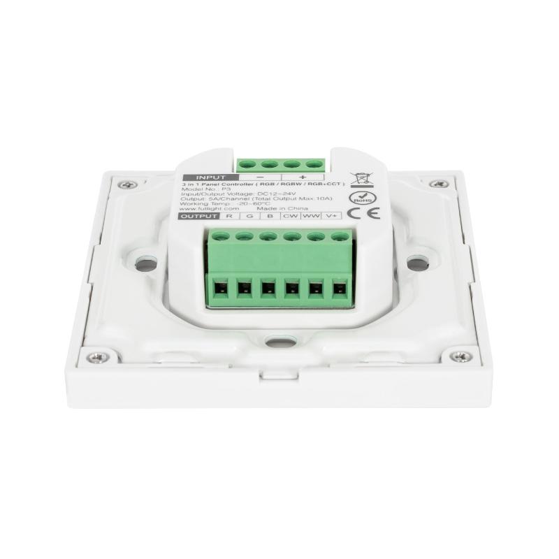 Image of MiBoxer P3 RF Tactile Dimmer Controller for 12/24V DC RGB/RGBW/RGB+CCT LED
