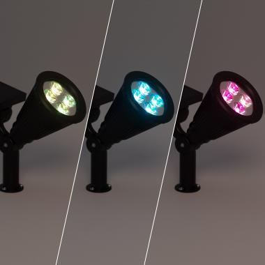 Image of Suri Meillion Colour Changing Solar LED Spotlight