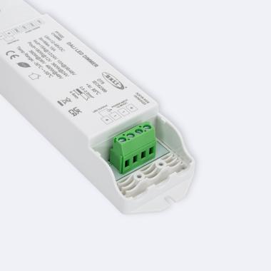 Image of DALI Dimmable Driver for 12 - 24V Monochrome LED Strip with Push Button Compatibility