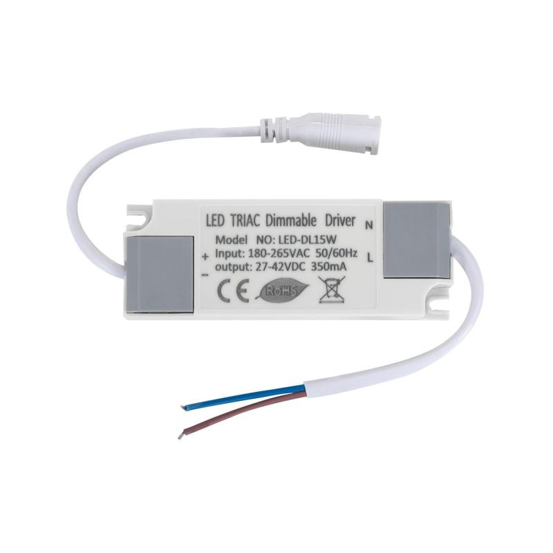 Image of 15W Dimmable Driver TRIAC 180-265V Output 27-42V 350mA