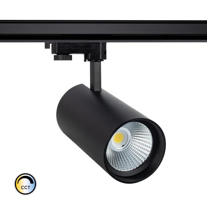 Image of Three Circuit 40W Colour Selectable CCT LED Track Light New d'Angelo CRI90 LIFUD