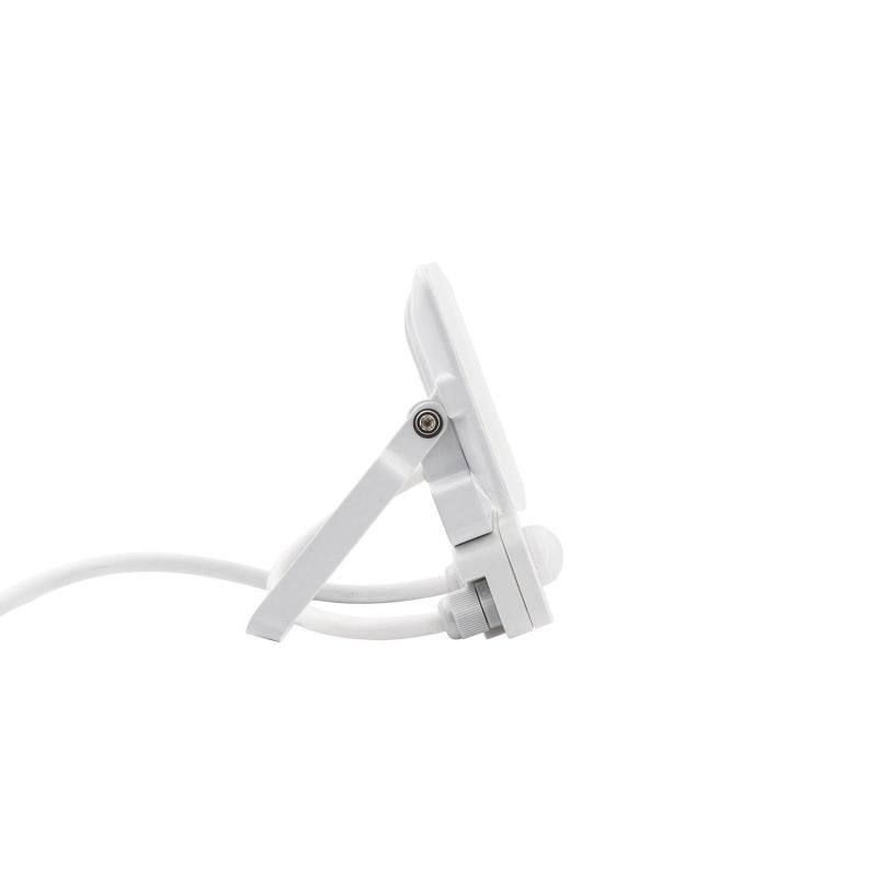 Image of 10W LED Floodlight 1000lm Glass IP65 - with PIR Sensor