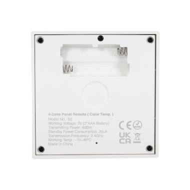Image of RF Controller for CCT 4-Zone LED Dimmer MiBoxer B2