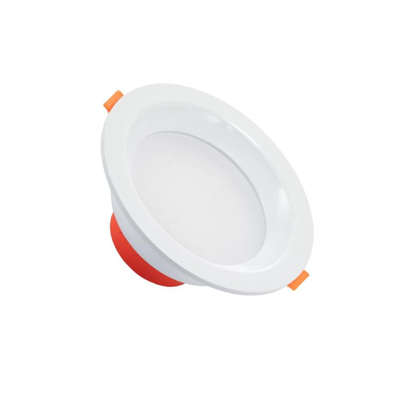 Image of Round 6W LED Downlight New Lux IP44 Cutout 90mm