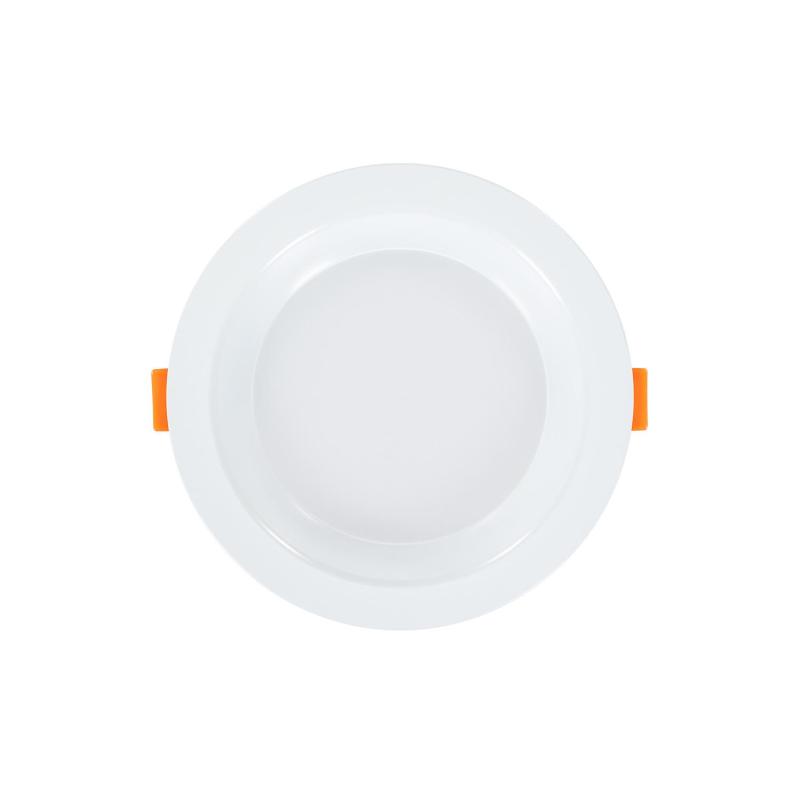 Image of Round 6W LED Downlight New Lux IP44 Cutout 90mm