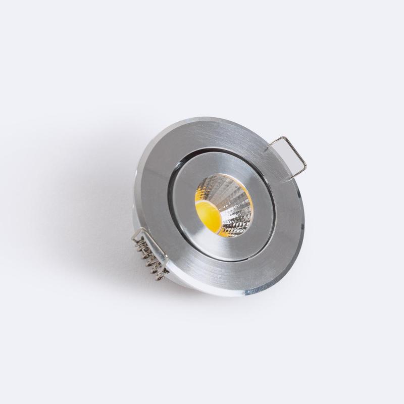 Image of Round 1W COB LED Adjustable Downlight Cutout 45mm