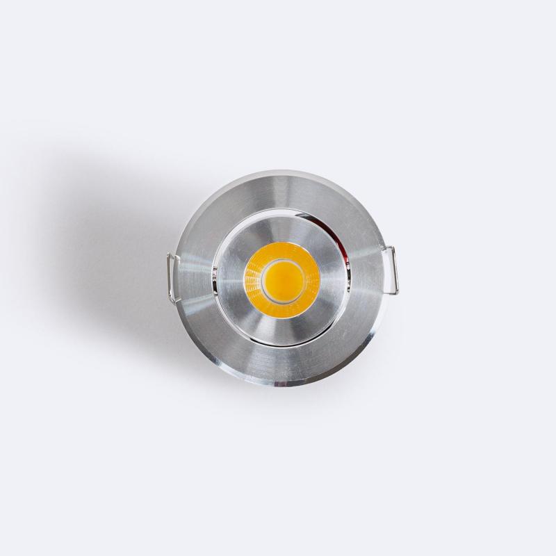 Image of Round 1W COB LED Adjustable Downlight Cutout 45mm