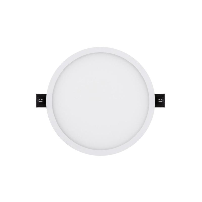 Image of Round High Lumen 15W LED Flush Ceiling Light Cutout 130mm