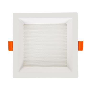 Image of Square Microprismatic Slim UGR17 10W Selectable CCT LIFUD LED Panel 110x110mm Cut-Out