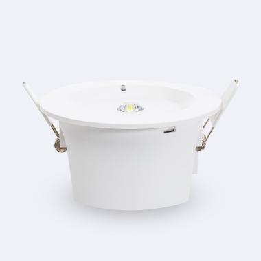 Image of Emergency LED Downlight Ø95 mm Maintained/Non-Maintained 2W-120lm 