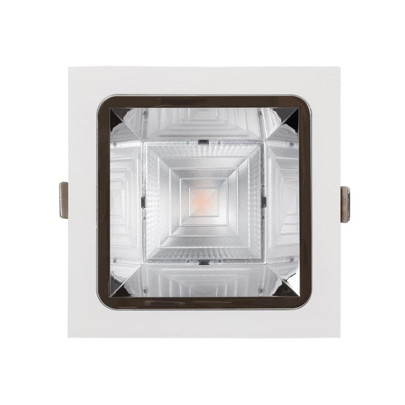 Image of Square LuxPremium 10W LED Downlight CRI90 Cutout 100x100mm LIFUD Driver