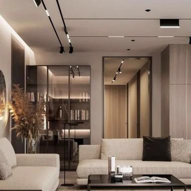 Image of Magnetic Track 20mm 20W LED Square Spotlight CRI90