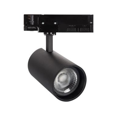 Image of Three Circuit 30-35-40W Colour Selectable CCT LED Track Light Lumo