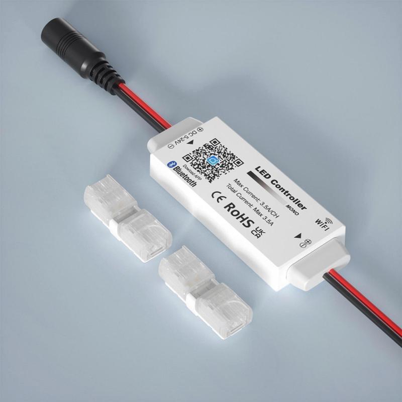 Image of WiFi Controller for Monochrome 5/12/24V DC LED Strip
