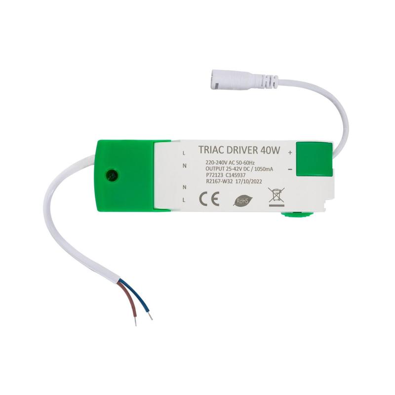 Image of 40W Dimmable Driver TRIAC 220-240V Output 25-42V 1050mA