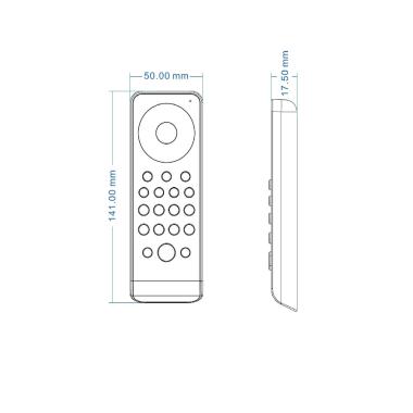 Image of RF Controller for RGB / RGBW LED Dimmers