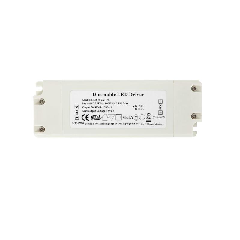 Image of 65W Dimmable Driver TRIAC 220-240V Output 30-42V 1500mA