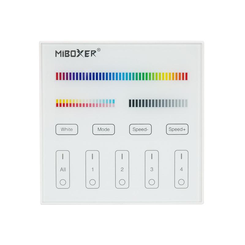 Image of RF Controller for RGB+CCT 4-Zone LED Dimmers MiBoxer B4