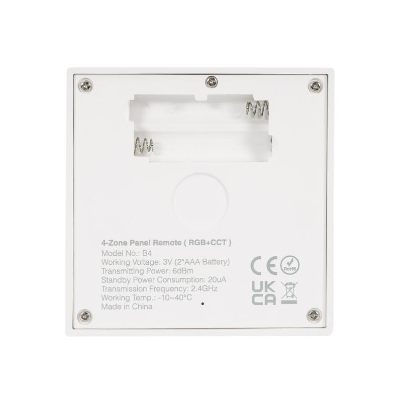 Image of RF Controller for RGB+CCT 4-Zone LED Dimmers MiBoxer B4