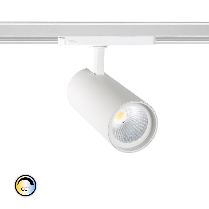 Image of Three Circuit 40W Colour Selectable CCT LED Track Light New d'Angelo CRI90 PHILIPS XITANIUM