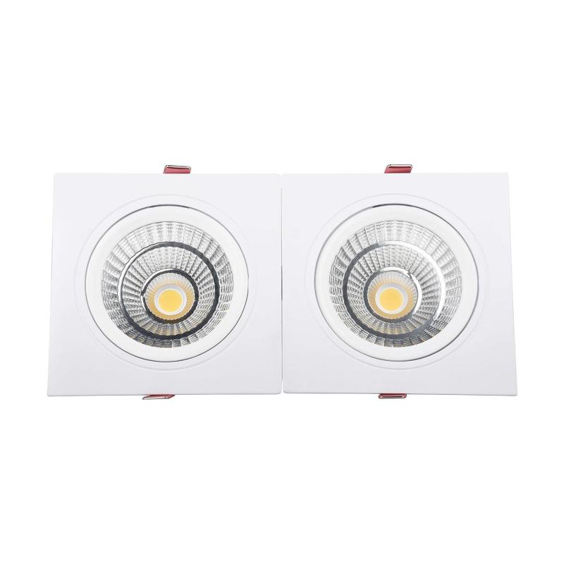 Image of Rectangular 30W Double COB LED Downlight New Madison Cutout 260x120mm