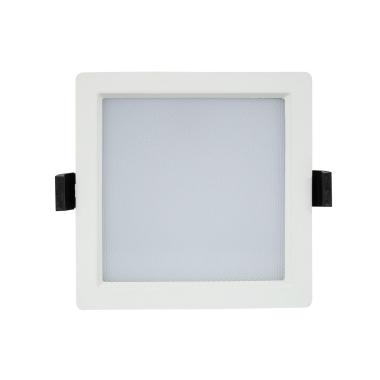 Image of SAMSUNG New Slim Square Microprismatic 15W LED Downlight Aero Cutout 135x135mm with LIFUD Driver