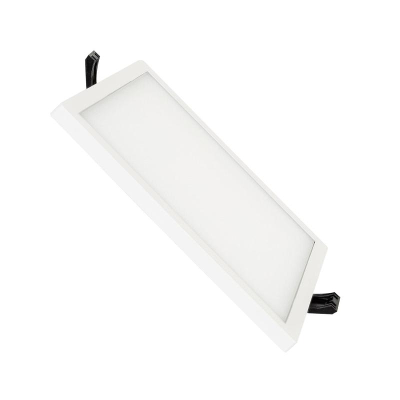 Image of Square High Lumen 16W LED Flush Ceiling Light Cutout 135mm LIFUD Driver