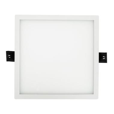 Image of Square High Lumen 16W LED Flush Ceiling Light Cutout 135mm LIFUD Driver