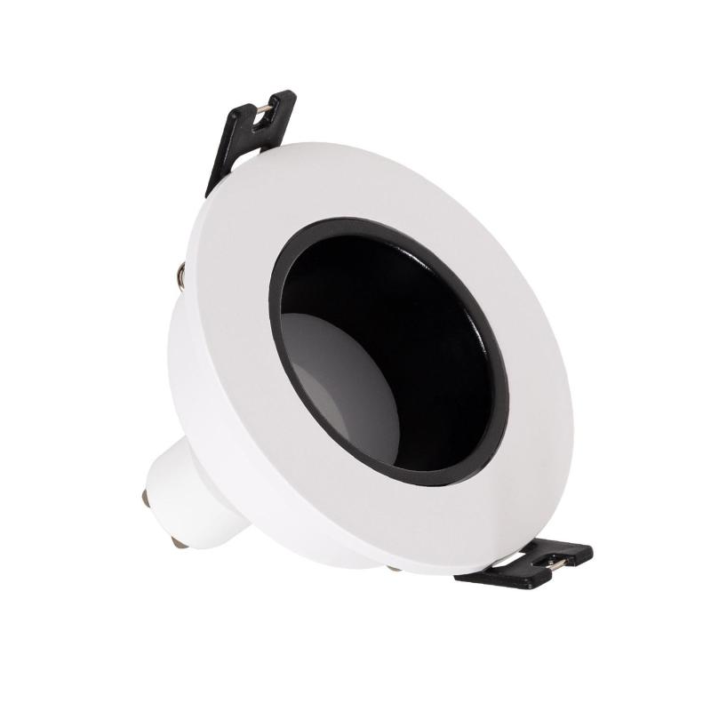 Image of Conical Low UGR Downlight Cutout 75mm with 6W LED Bulb - GU10