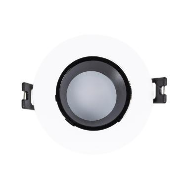 Image of Conical Low UGR Downlight Cutout 75mm with 6W LED Bulb - GU10