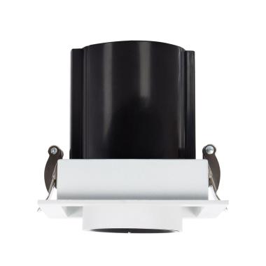 Image of Square 12W LED Adjustable Downlight Sanaqi Cutout 80x80mm with LIFUD Driver