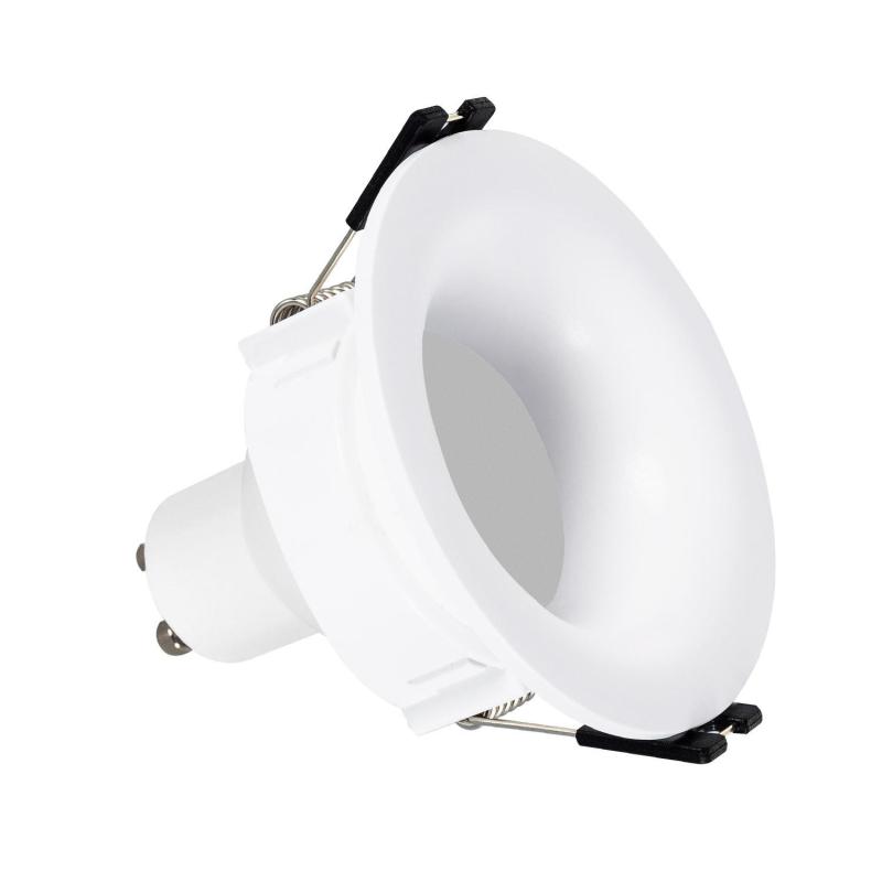 Image of Cone Low UGR Downlight Bezel Cutout 70mm with 6W LED Bulb - GU10