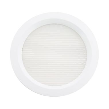 Image of Aero LED IP44 White Round Downlight Ø200mm Cut Out Microprismatic