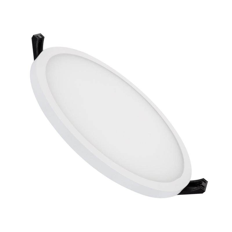 Image of Round High Lumen 16W LED Flush Ceiling Light LIFUD Cutout 135mm
