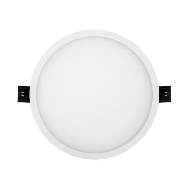 Image of Round High Lumen 16W LED Flush Ceiling Light LIFUD Cutout 135mm