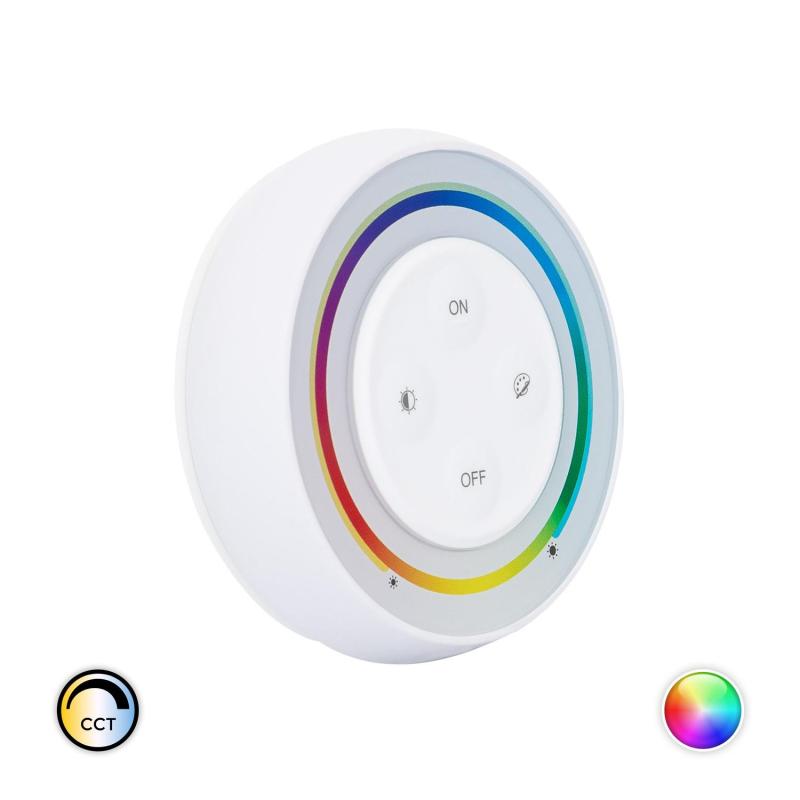 Image of RF Remote Control for RGB+CCT LED Dimmers Rainbow MiBoxer S2-W