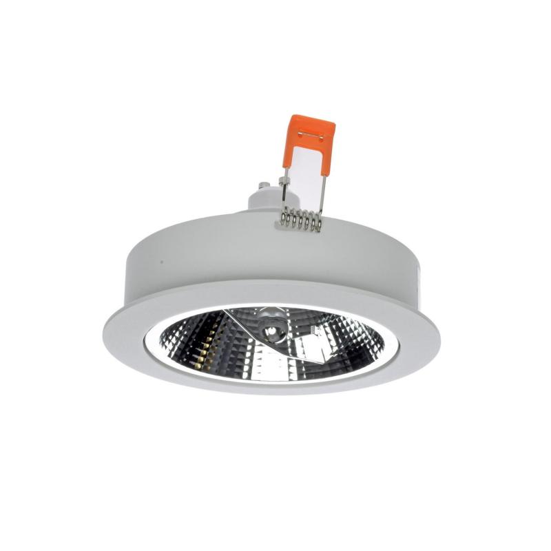 Image of Round 24º Downlight Cutout 120mm with 12W AR111 LED Bulb