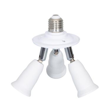 Image of Adapter for 1 Screw Cap Bulb to 3 Screw Cap Bulb
