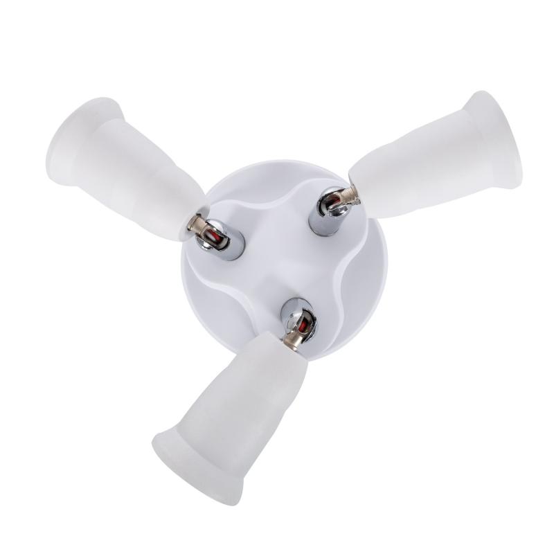 Image of Adapter for 1 Screw Cap Bulb to 3 Screw Cap Bulb