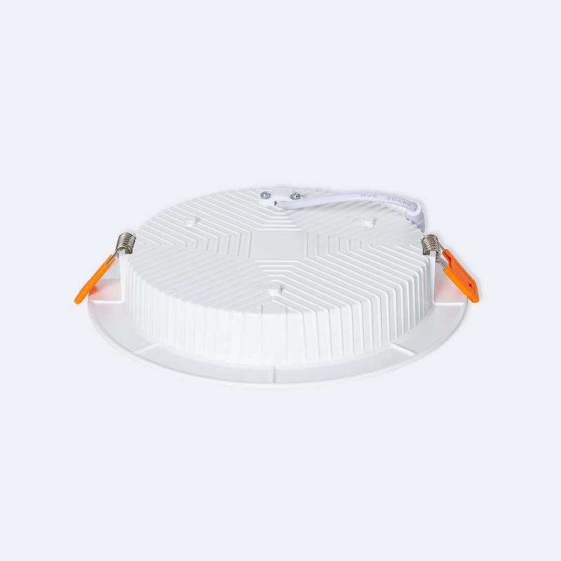 Image of Round 18W Cool White 4000K COB LED Fixed Downlight Cutout 150mm with LIFUD Driver